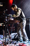 Shabaka Hutchings (King Shabaka) and The Comet is Coming at The Independent in San Francisco on June 19, 2019