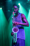 Shabaka Hutchings (King Shabaka) and The Comet is Coming at The Independent in San Francisco on June 19, 2019