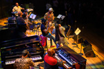 Howard Wiley with Martin Luther McCoy and Kev Choice at SFJAZZ in San Francisco on June 24, 2025
