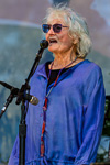 Alice Gerrard at Hardly Strictly Bluegrass 2025 in San Francisco on October 4, 2025