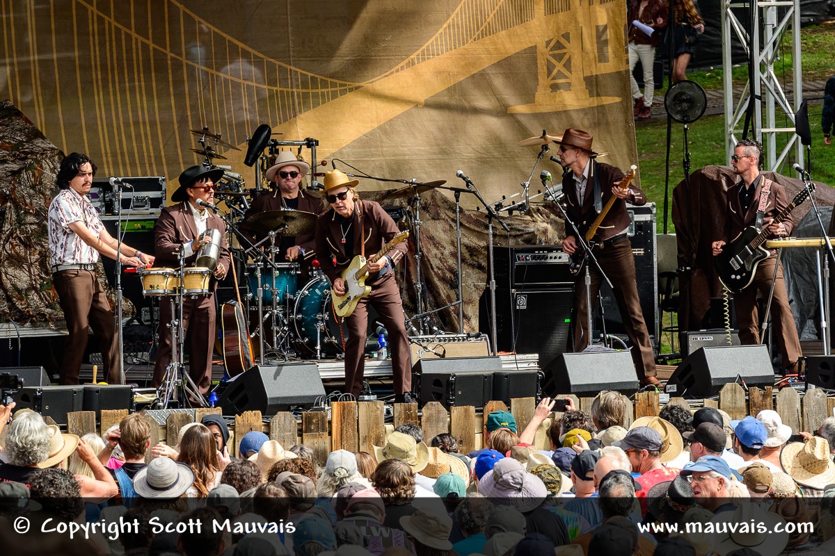 Chuck Prophet performs at Hardly Strictly Bluegrass 2025