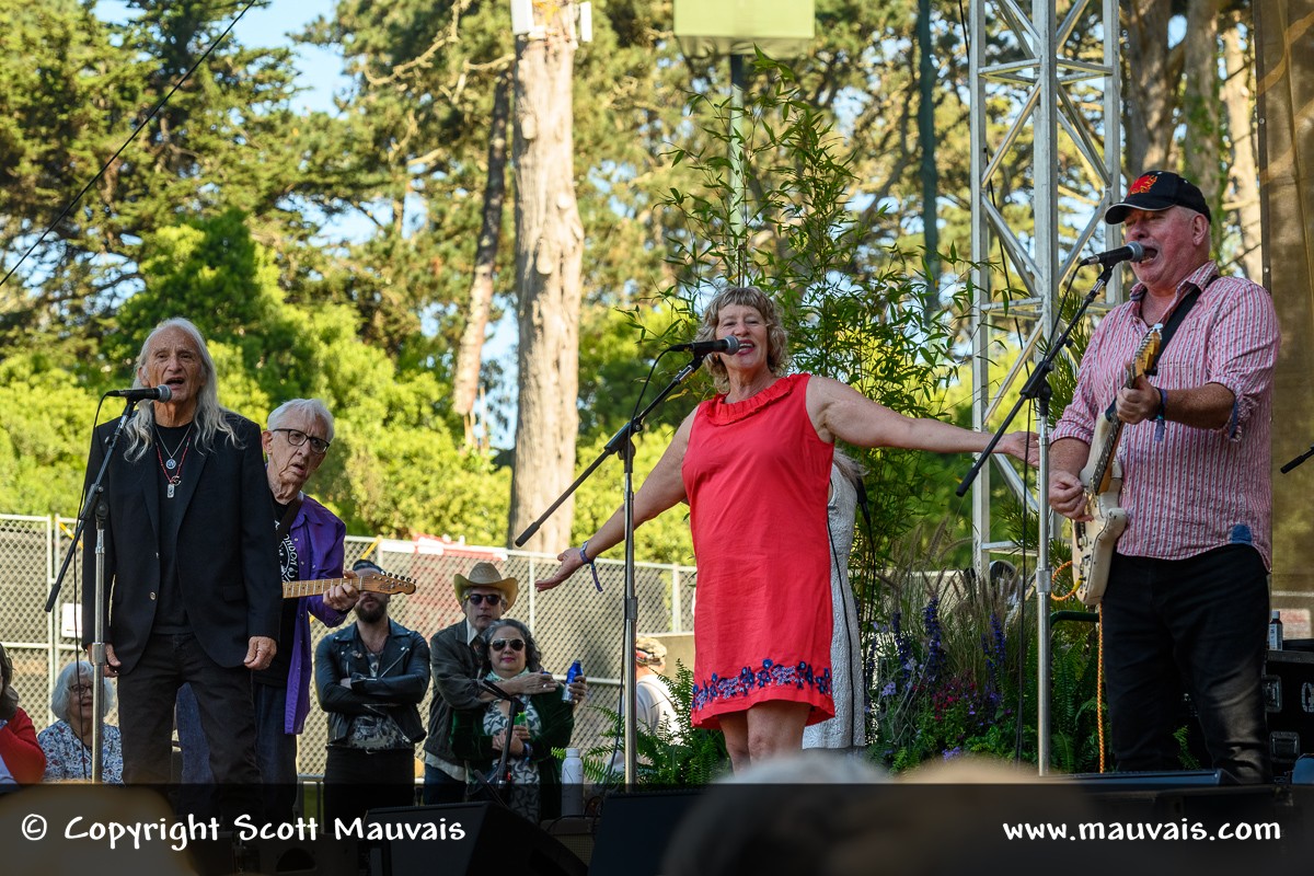 The Mekons performs at Hardly Strictly Bluegrass 2025