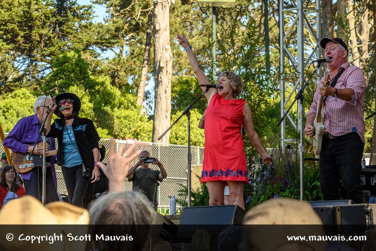 The Mekons performs at Hardly Strictly Bluegrass 2025