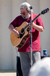 Jerry Garcia (wearing a red shirt!) Acoustic Band 1988 at Frost Amphetheater in Palo Alto July 09, 1988