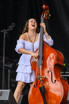 Della May perform at MerleFest 2025