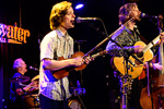 Chuck Hamilton, Warren Hood, and James Nash of The Waybacks perform at the Sweetwater in Mill Valley on 2013-03-23