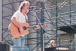 Photos of Bob Weir and Brent Mydland at the Greek Theatre in Berkeley July 10, 1988
