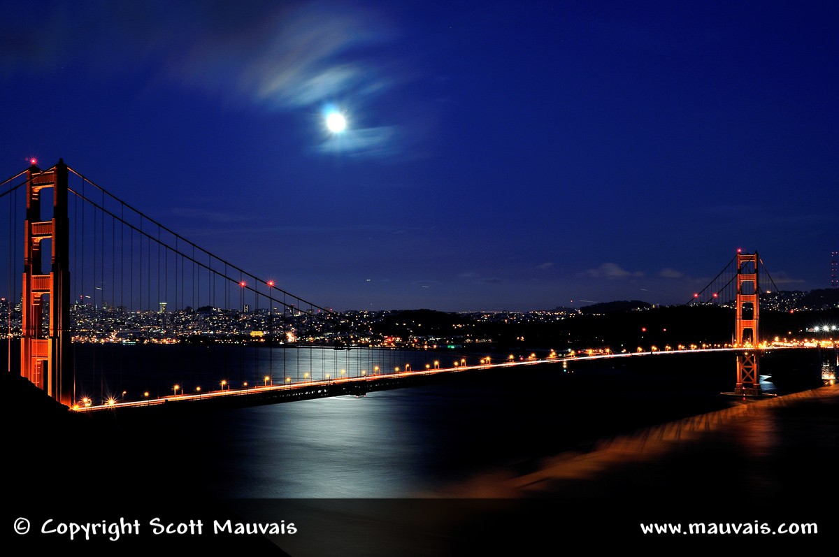 San Francisco and Golden Gate Bridge 